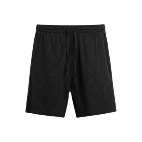 ZARA Черные Мужские Повседневные Шорты