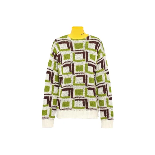 PRADA Зеленые Женские Свитеры