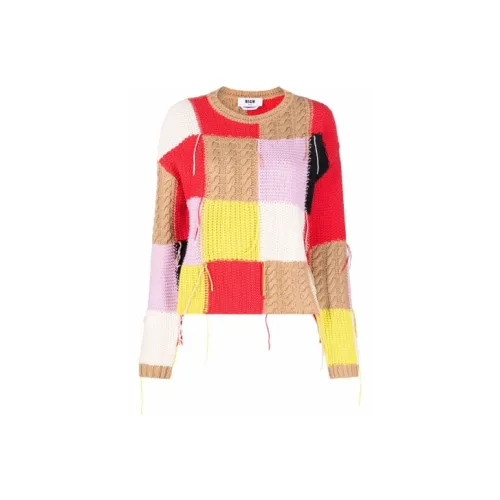 MSGM Многоцветные Женские Свитеры