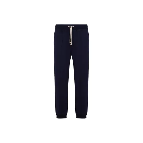 BRUNELLO CUCINELLI Морской синий Мужские спортивные брюки