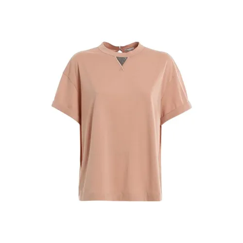 Brunello Cucinelli Розовые Женские Рубашки T