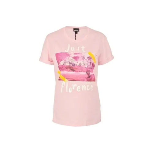 Just Cavalli T-Shirt Женская Розовая