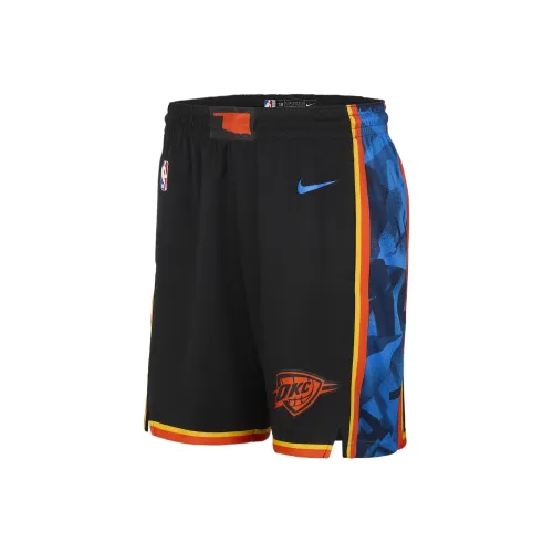 Nike x NBA Dri Fit Спортивные шорты Мужские Черный Сигнальный Синий