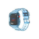 Прозрачный синий