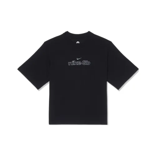 nike Т-рубашка с рукавом женская черная