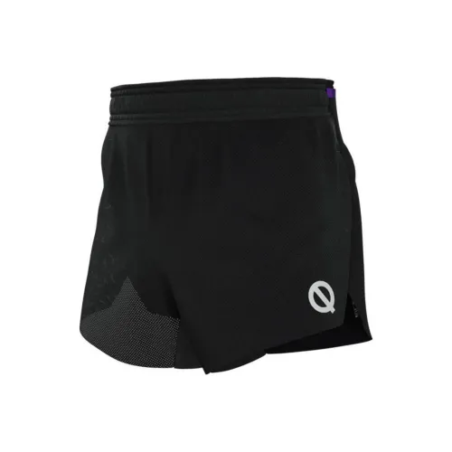 Qinkung Песочные Черные Мужские Спортивные Шорты