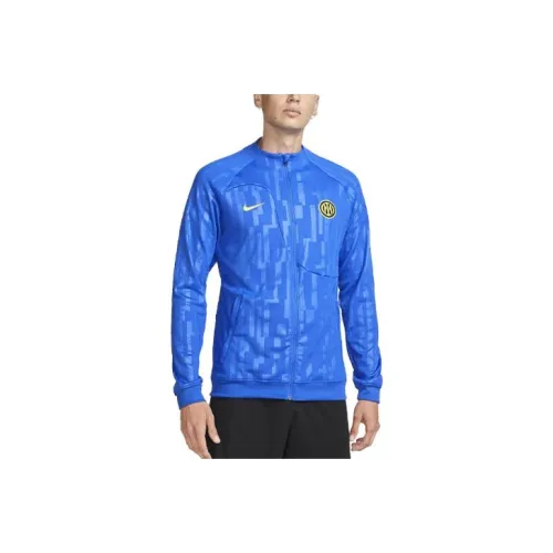 Nike Inter Milan ACADEMY Pro Футбол Джерси Мужской Синий