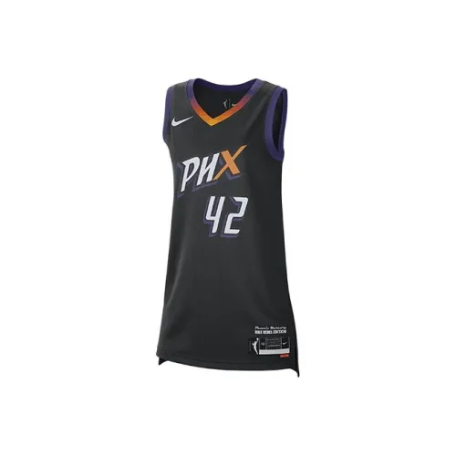 nike Brittney Griner Phoenix Mercury 2024 Rebel Edition Баскетбольная Джерси Унисекс Черный Белый