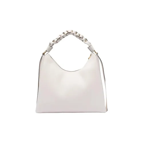 COCCINELLE Сумка через плечо из коровьей кожи среднего размера Женская Белая