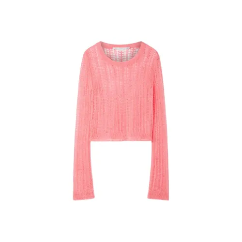 STELLA MCCARTNEY Арбузно-розовый красный Женские Свитеры