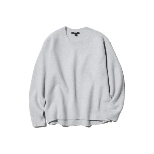 UNIQLO Свитер Женский Светло-Серый