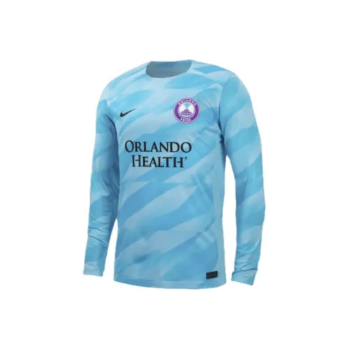 nike NWSL Long Sleeve Replica Jersey Футбол Jersey Мужской Chilly Blue