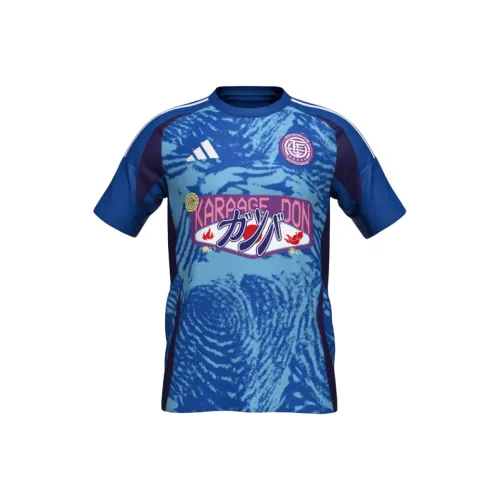 Adidas x AFEW Футбол Джерси Мужской Синий