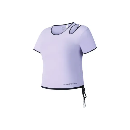 FILA T Рубашка Женская Числа Лаванда