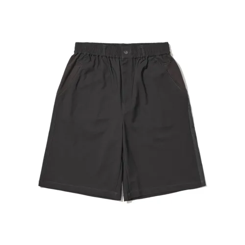 DECESOLO Повседневные шорты унисекс темно-серый