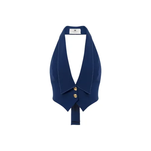 Elisabetta Franchi Майка Женская Синяя