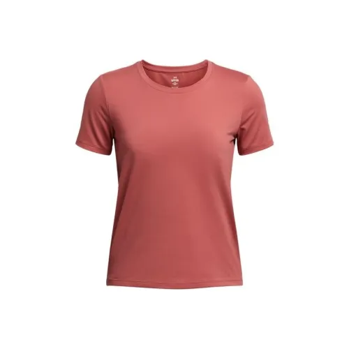 Under Armour T-Shirt Женская Оранжевая Розовая