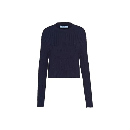 PRADA Синие Женские Свитера