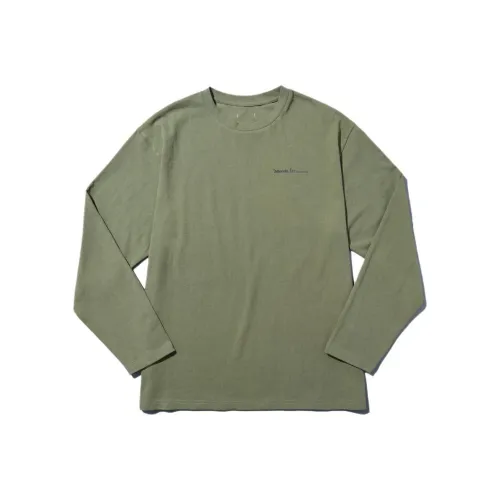 Attends T Рубашка Женская Выстиранный Хаки