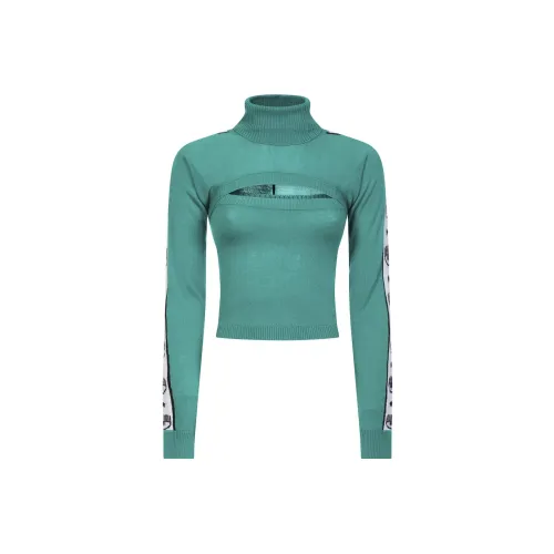 Chiara Ferragni FW22 Свитер Женский Зеленый