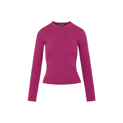 Balenciaga SS22 Свитер Женский Розовый Фиолетовый