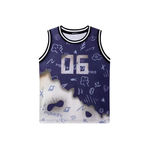 FireMonkey Баскетбольная Джерси Унисекс Темно-синий