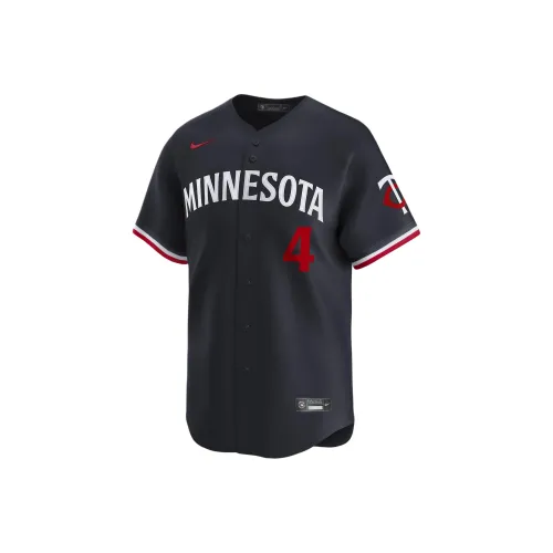 Nike x MLB Коллаборация Dri FIT Баскетбольная Джерси Мужская Морской Синий