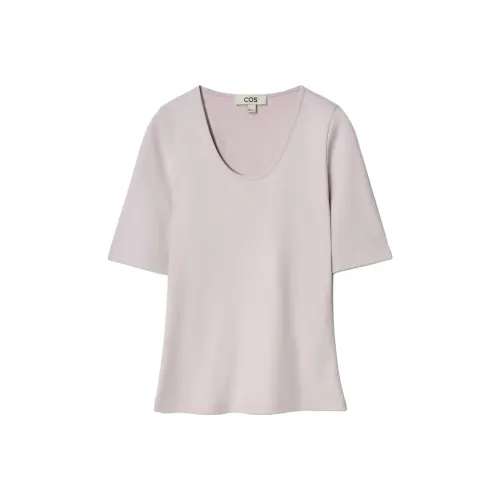 COS T-Shirt Женская Фиолетовая Сирень