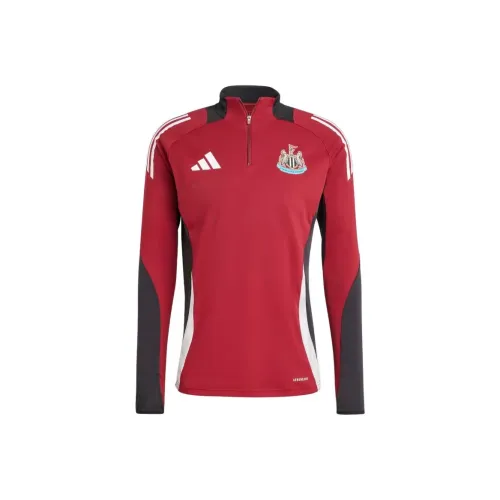 Adidas Красный Черный Мужской Футбольный Джерси