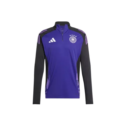 Adidas Germany Tiro 24 Competition Training Top Soccer Jersey Men's Purple Black