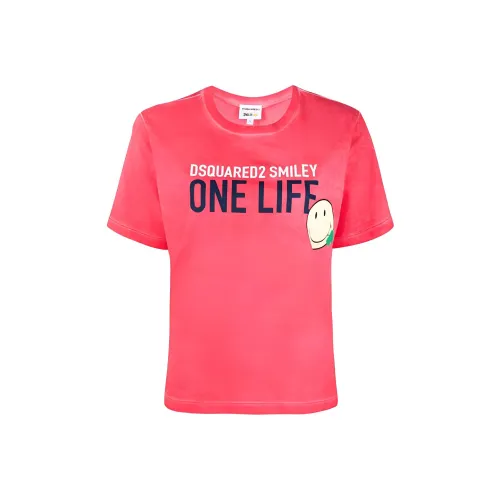 DSQUARED 2 SS22 Стандартная T-рубашка Женская