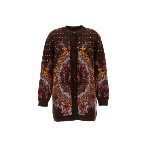 ETRO Коричневые Женские Свитера