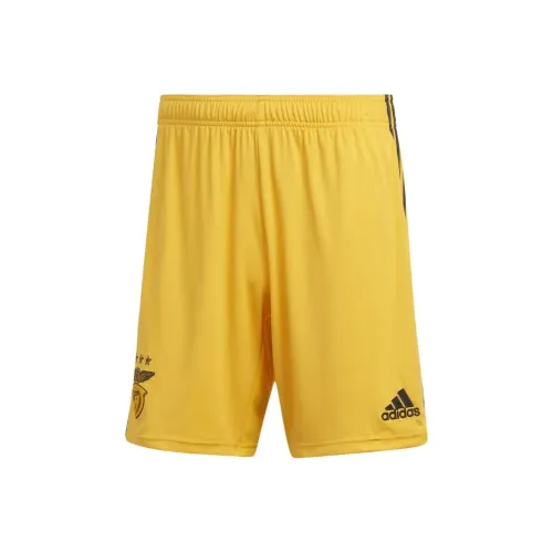 Adidas BENFICA 22 23 Гостевые Шорты Футбол Нижняя Мужская Желтая