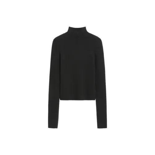 GAP Осенний Зимний Свитер Женский Черный