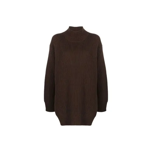 JIL SANDER FW22 Свитер Женские Шоколад