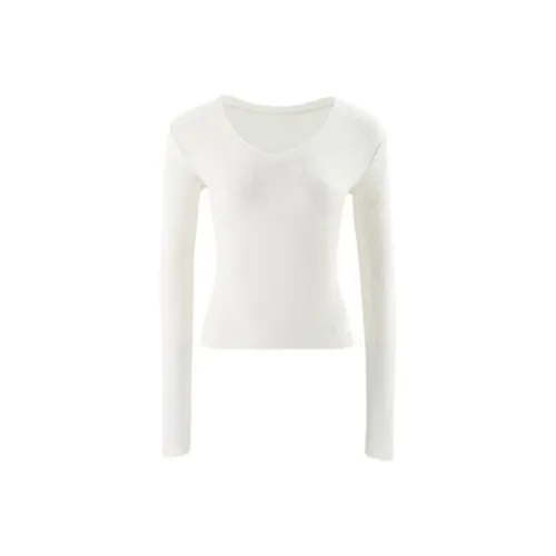 HEISU Белые Женские Футболки