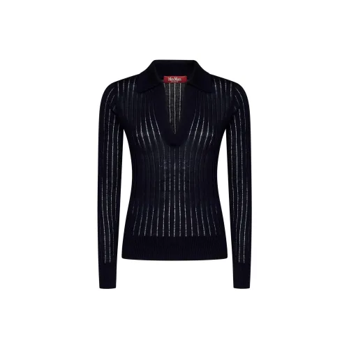 MaxMara Studio Свитер Женский Синий Черный