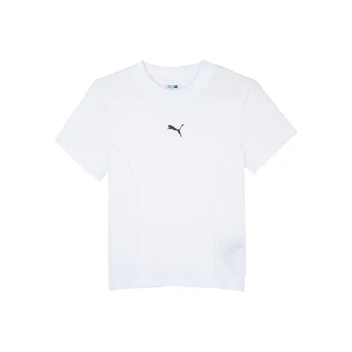 PUMA ACTIVE ESS Белые Женские Футболки