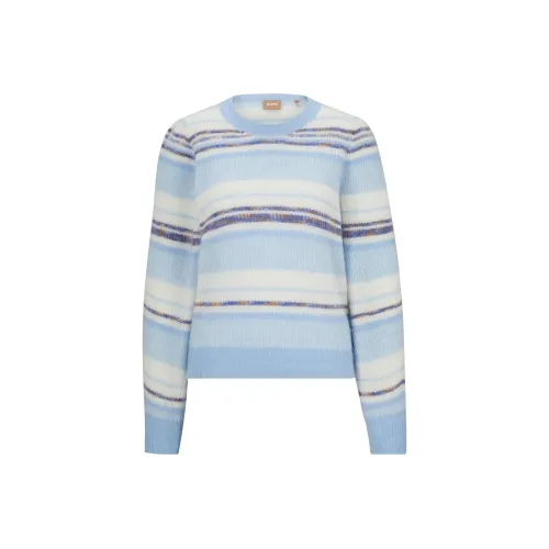 HUGO BOSS Светло-синий Женские Свитеры