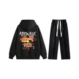 Комплект одежды (Черный топ + Черные джинсы)