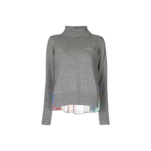 sacai Серый Женские Свитеры