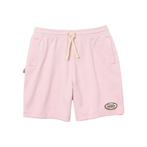 LACOSTE Повседневные шорты Мужские Розовые