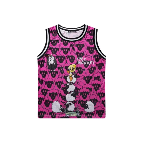 FireMonkey Баскетбольная Джерси Унисекс Розовая