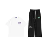 Белый топ+черные брюки