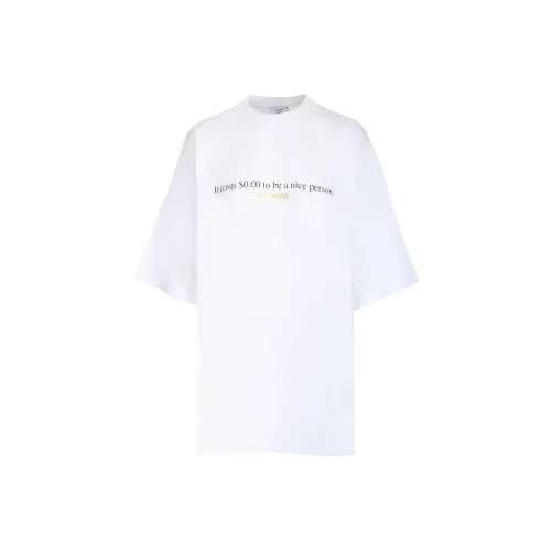 Vetements Белые Женские Футболки