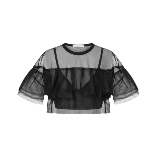 PHILOSOPHY DI LORENZO SERAFINI Crop Top Женский Черный