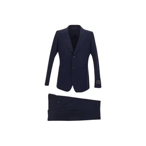 GUCCI Бизнес-костюм мужской морской синий