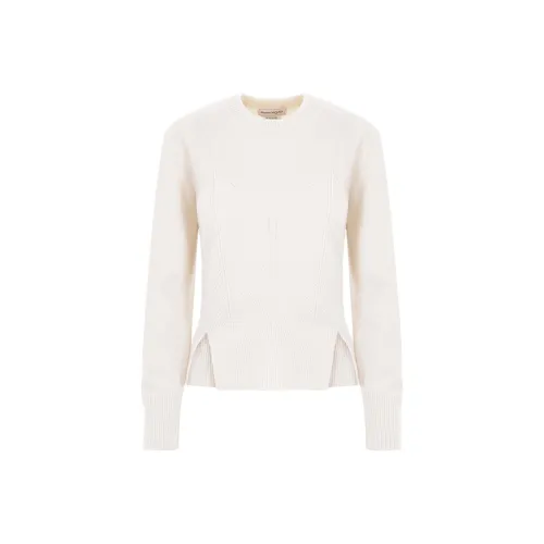 Alexander McQueen Белые Женские Свитеры
