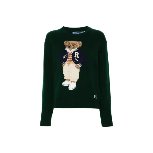 Polo Ralph Lauren SS24 Свитер Женский Темно-зеленый