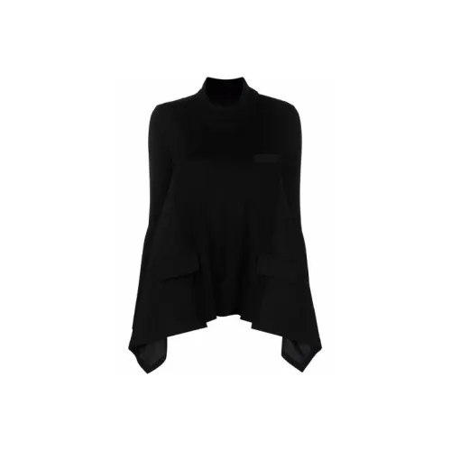 sacai Черный Женские Свитеры